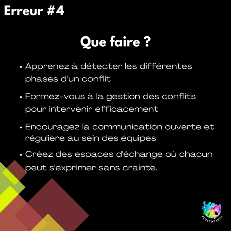 4 erreurs qui font fuir vos meilleurs talents