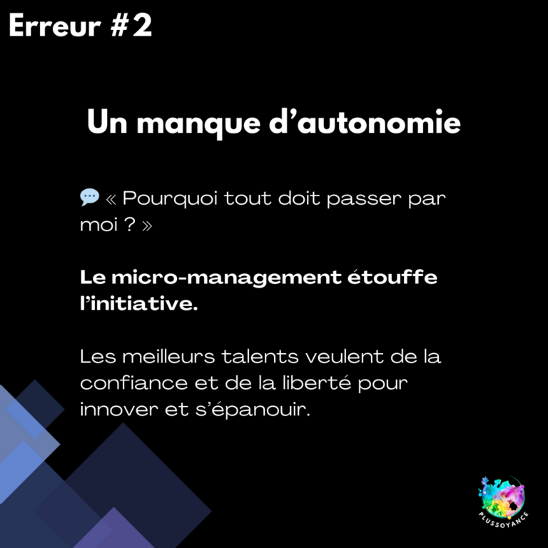 4 erreurs qui font fuir vos meilleurs talents