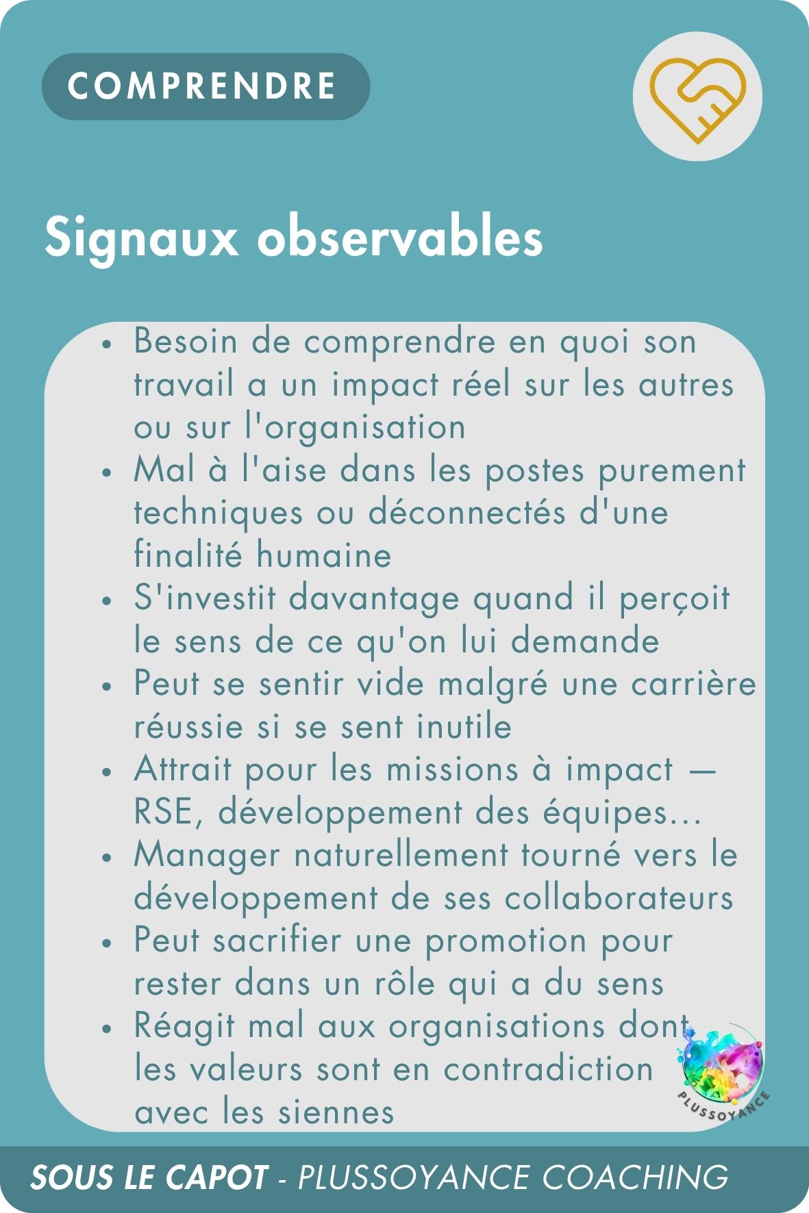 contribution verso